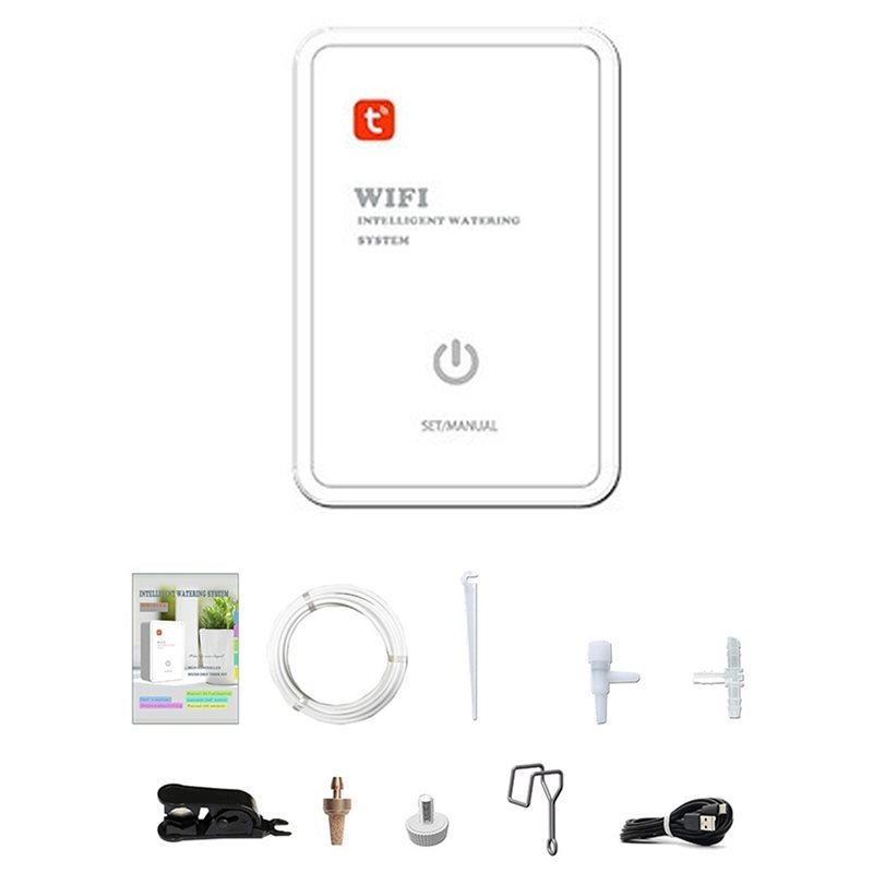 Smart Garden Devices - Automatisches Tropfbewässerungssystem-Set Tuya Smart WLAN Garten-Bewässerungssteuerung
