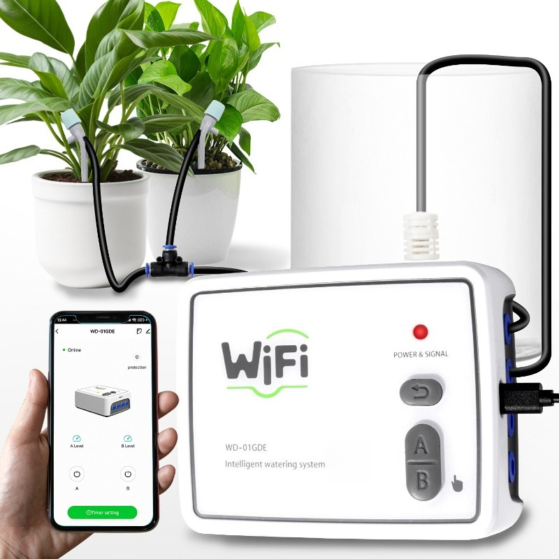 Smart Garden Devices - Wifi Smart Double Pump Automatische Bewässerungsanlage,