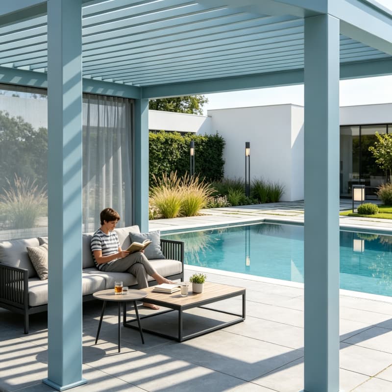 Smart Garden Electric Pergola - Smarte elektrische Pergola aus Aluminium mit
