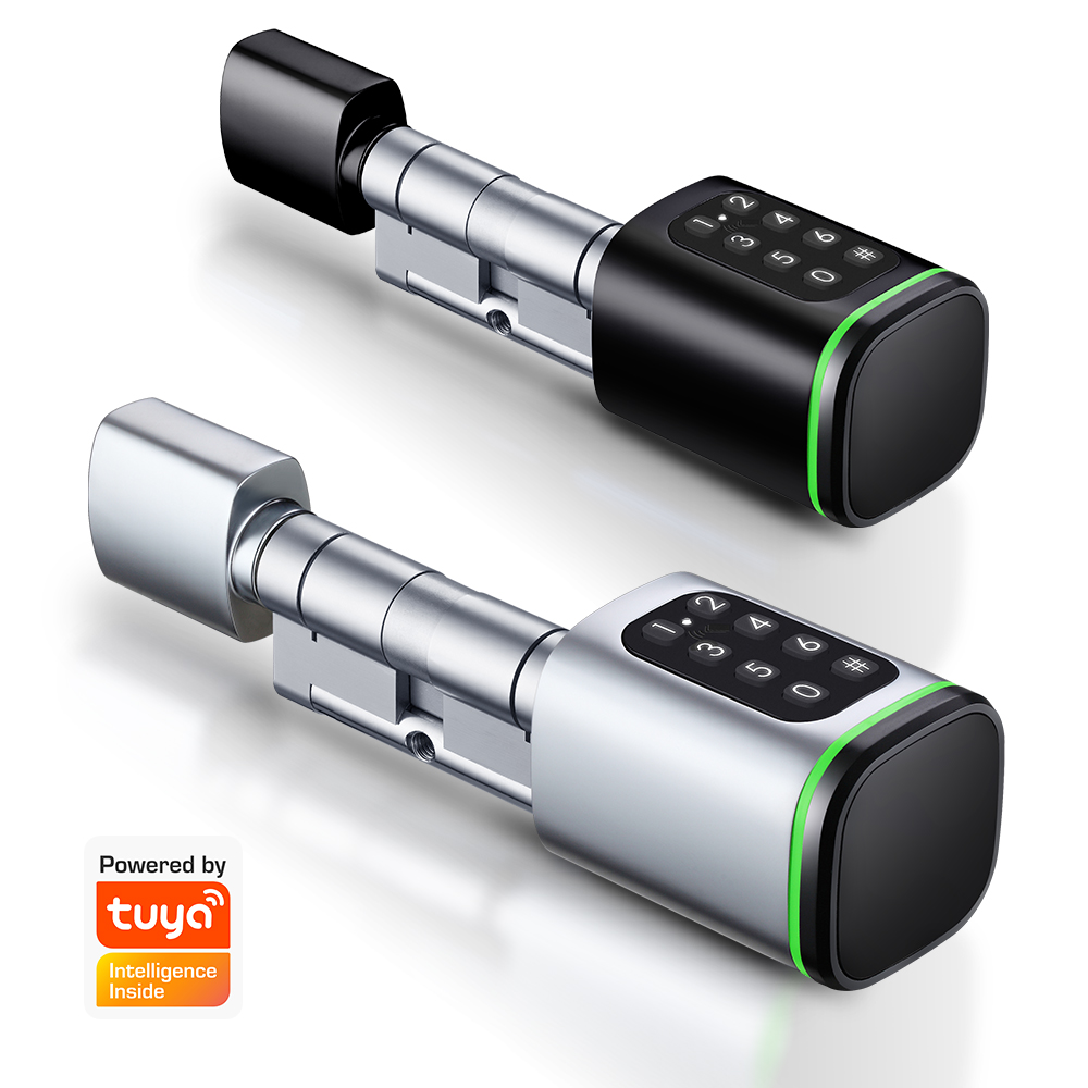 Smart Garden Gate Lock - Smart Zylinder Schloss Tuya 60-90mm Elektrische
