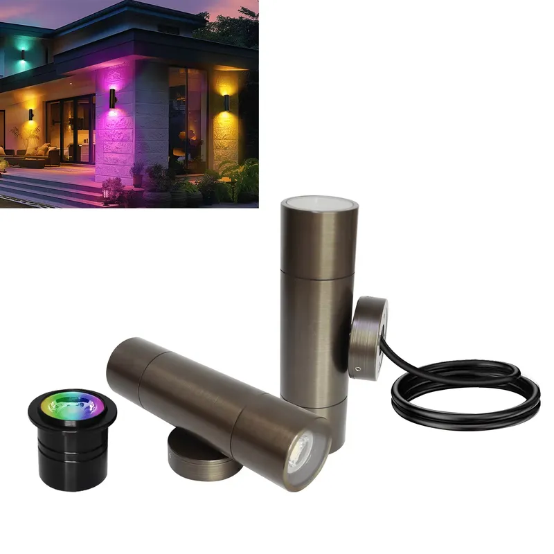 Langlebige Messing-LED-Außenwa – Smart Garden Is Bewertung und Preis