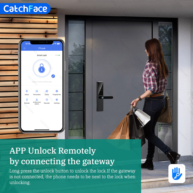 Bluetooth Fingerprint Türschlo – Smart Garden Gate Lock Bewertung und Preis