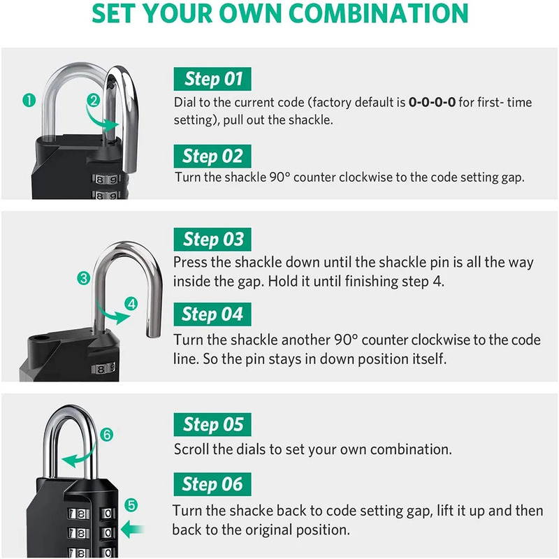 Outdoor-Sicherheitskombination – Smart Garden Gate Lock Bewertung und Preis