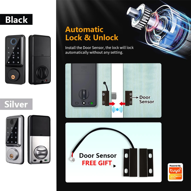 Riegel-Smart-Schloss mit APP,  – Smart Garden Gate Lock Bewertung und Preis