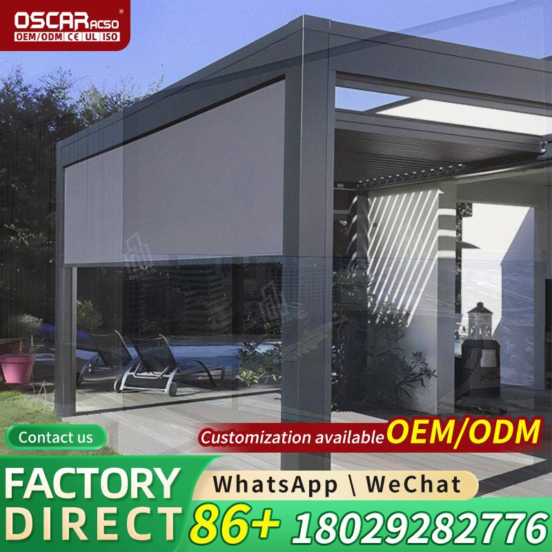 Moderne Aluminium-Pergola mit  – Smart Garden Electric Pergola Bewertung und Preis