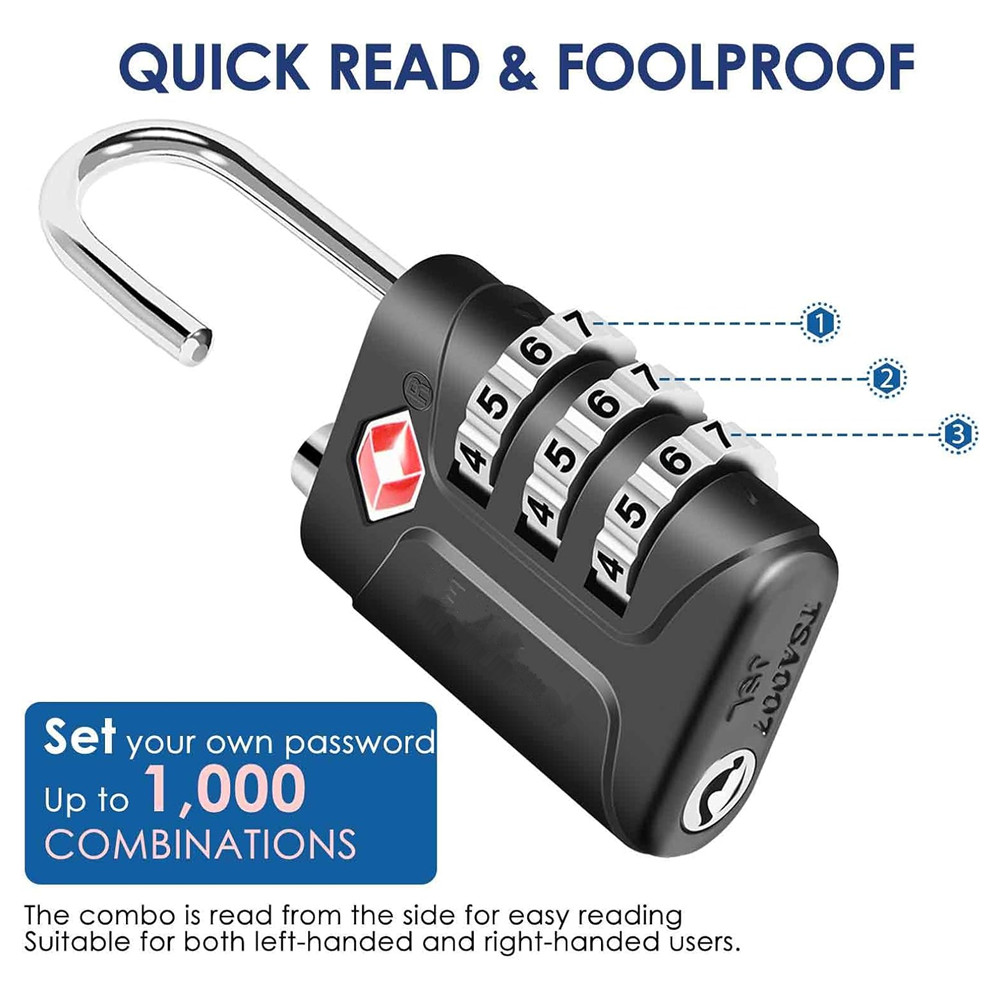 TSA-zugelassene Gepäckschlösse – Smart Garden Gate Lock Bewertung und Preis