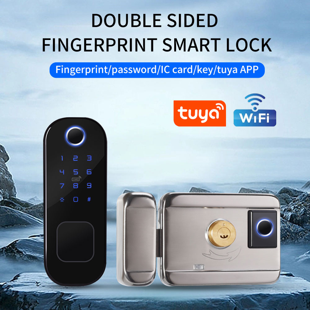 Tuya Fingerprint Türschloss Wa – Smart Garden Gate Lock Bewertung und Preis