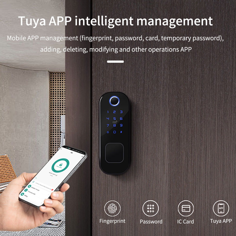 Tuya Fingerprint Türschloss Wa – Smart Garden Gate Lock Bewertung und Preis