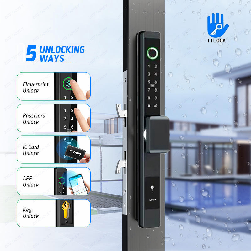 ZHDCOOKEY Biometrisches Digita – Smart Garden Gate Lock Bewertung und Preis