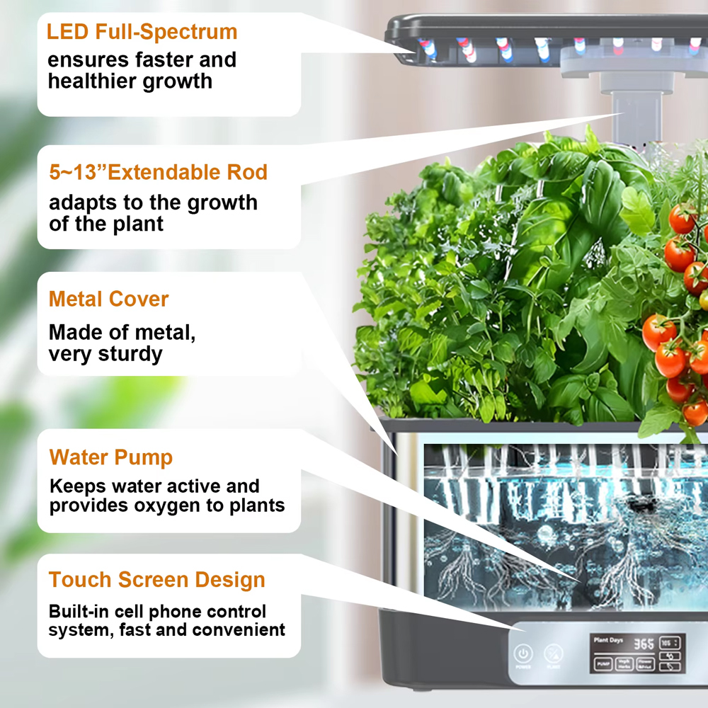 WLAN 8-Pflanzen Edelstahl Smar – Smart Garden Plastic Cups Bewertung und Preis
