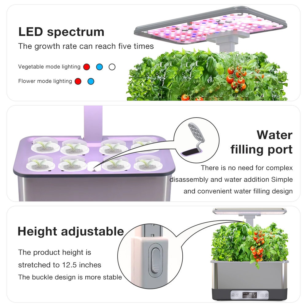 WLAN 8-Pflanzen Edelstahl Smar – Smart Garden Plastic Cups Bewertung und Preis