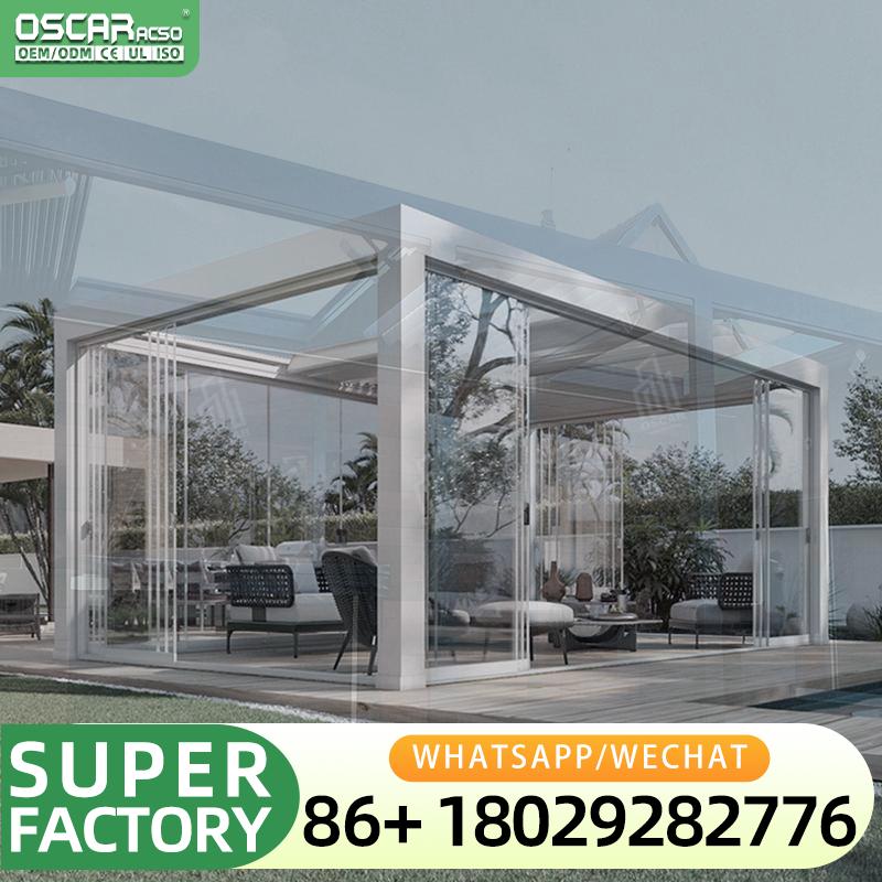 Maßgefertigter Moderner Faltba – Smart Garden Electric Pergola Bewertung und Preis
