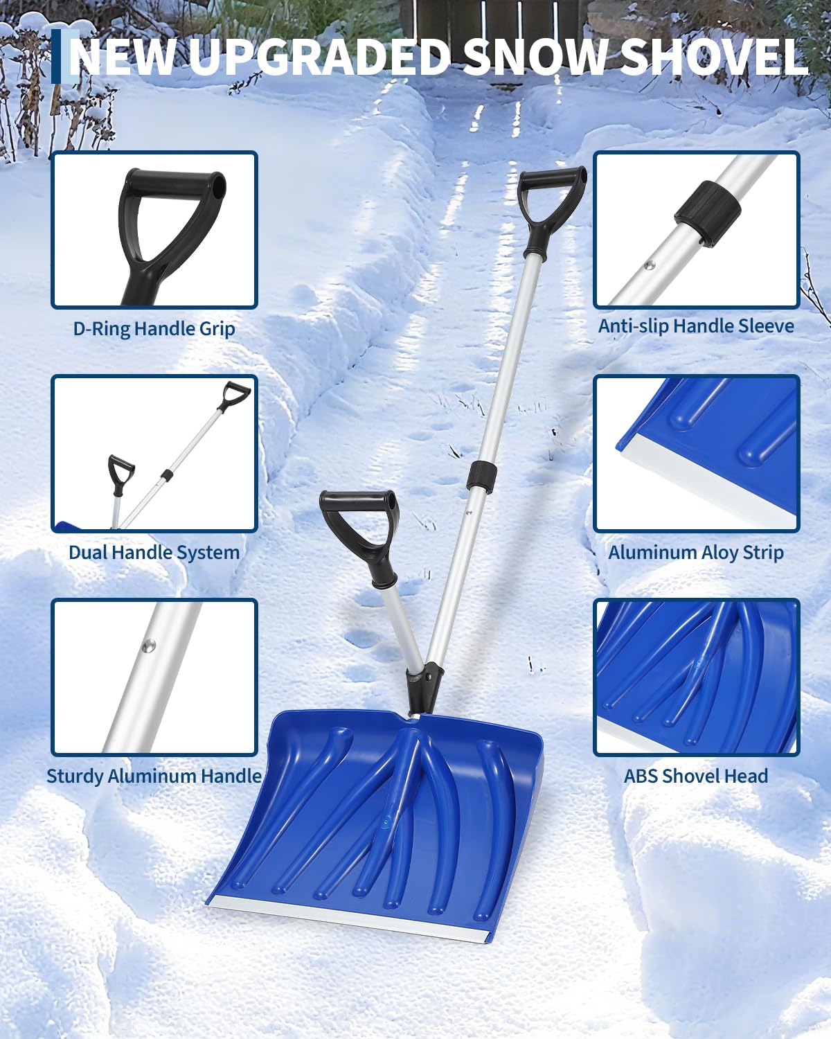 Ergonomische Schneeschaufel mi – Smart Garden Is Bewertung und Preis