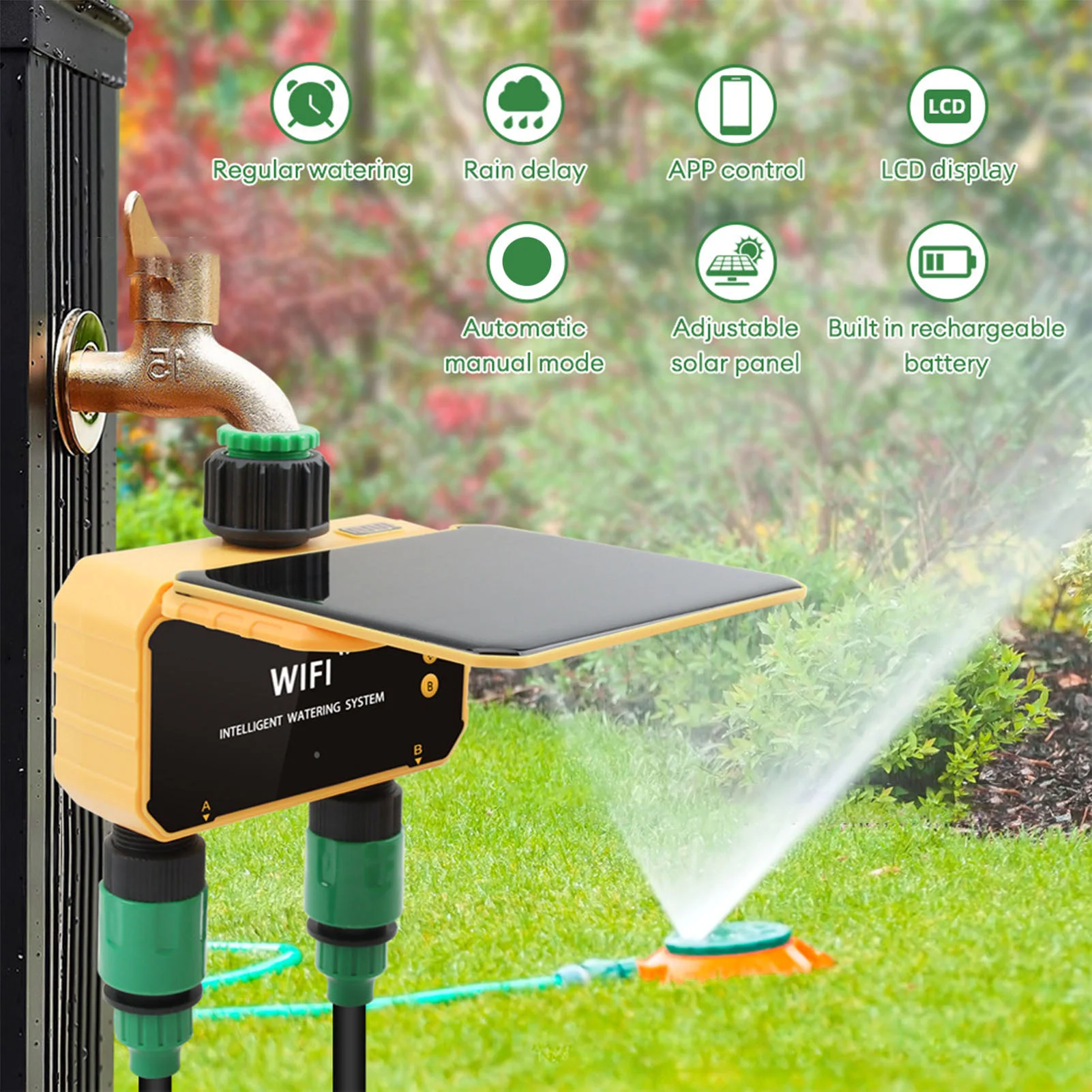 Solarbetriebener WLAN-Smart-Be – Smart Garden Is Bewertung und Preis
