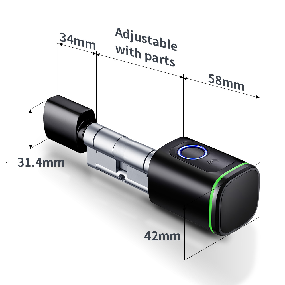 Smart Zylinder Schloss Tuya 60 – Smart Garden Gate Lock Bewertung und Preis