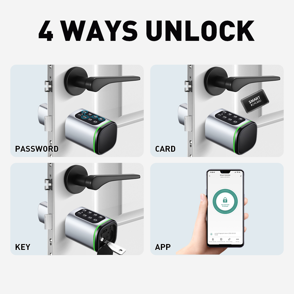 Smart Zylinder Schloss Tuya 60 – Smart Garden Gate Lock Bewertung und Preis