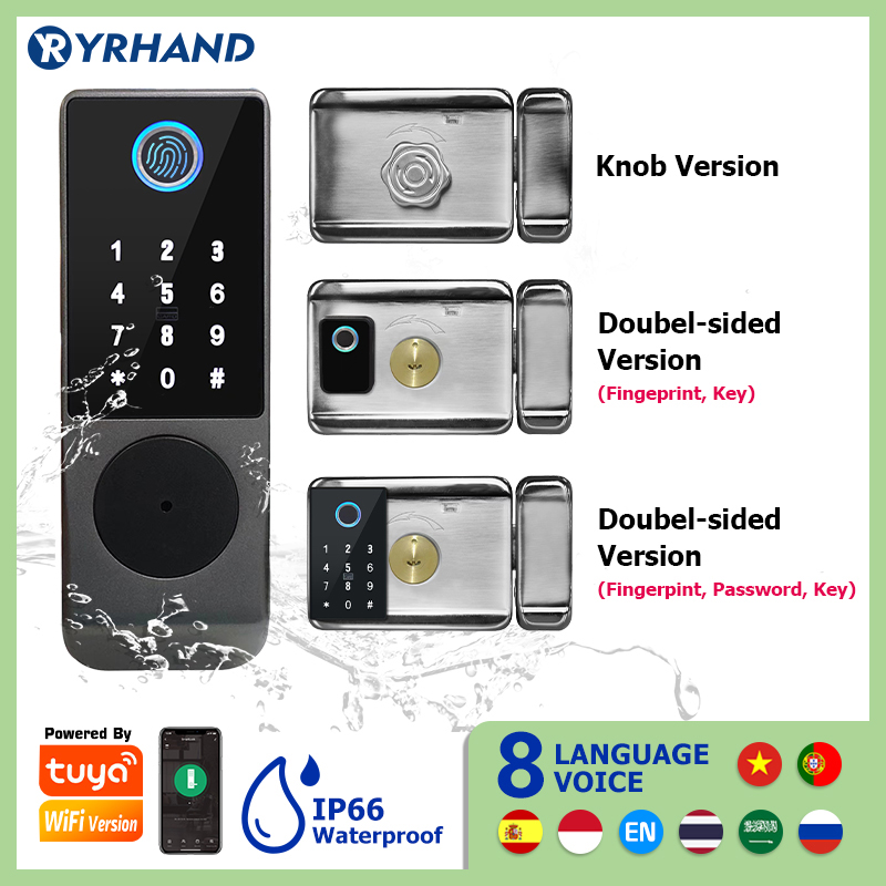 Tuya Smart Lock wasserdicht Wi – Smart Garden Gate Lock Bewertung und Preis