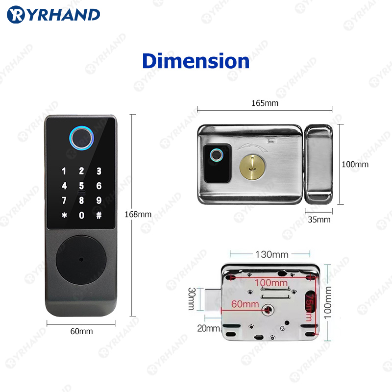 Tuya Smart Lock wasserdicht Wi – Smart Garden Gate Lock Bewertung und Preis